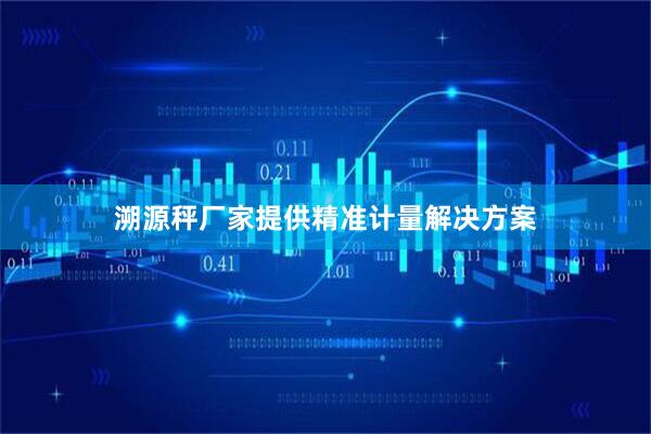 溯源秤厂家提供精准计量解决方案